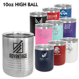 10 oz. Polar Camel High Ball Style Tumblers | 10 COLORS