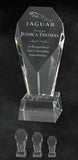 GreyStone Slant Face Style Crystal Award | 3 SIZES