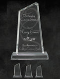 GreyStone Gem Style Crystal Award | 3 SIZES