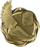 3" Fusion Track Award Medals on 1-1/2" Wide Neck Ribbons