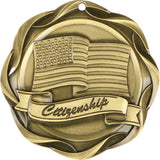 3" Fusion Citizenship Award Medals on 1-1/2" Wide Neck Ribbons