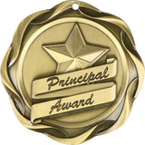 3" Fusion Principal's Award Medals on 1-1/2" Wide Neck Ribbons