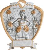 Shield Series Silver and Gold Sport Activity Resin Plates | 24 STYLES