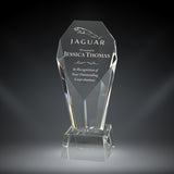 GreyStone Slant Face Style Crystal Award | 3 SIZES