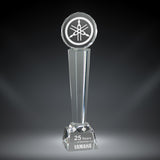 GreyStone Crystal Windsong Tower Award | 3 SIZES