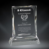 GreyStone Spectrum Rectangle Crystal Award | 3 SIZES