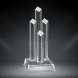GreyStone Diamond Tower Crystal Award | 2 SIZES