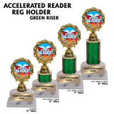 Accelerated Reader AR Award Trophies | 2 STYLES | 4 SIZES | 5 COLORS