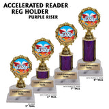 Accelerated Reader AR Award Trophies | 2 STYLES | 4 SIZES | 5 COLORS