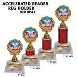 Accelerated Reader AR Award Trophies | 2 STYLES | 4 SIZES | 5 COLORS