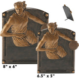 Legends of Fame Series Antique Gold Resin Plate Plaques  | 2 SIZES | 45 STYLES
