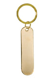 Brass Engravable Keychains | 17 STYLES
