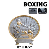 Legend Series Silver and Gold Oval Sport Resin Plates  | 2 SIZES