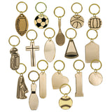 Brass Engravable Keychains | 17 STYLES