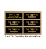 Fantasy Football League Resin Box Base Trophy with Perpetual Options