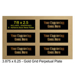 Fantasy Football League Football Resin Box Base Trophy with Perpetual Options