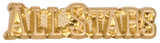 Chenille Gold Metal Lapel Letter Insignia Pins | 48 STYLES