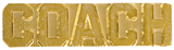 Chenille Gold Metal Lapel Letter Insignia Pins | 48 STYLES