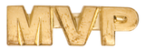 Chenille Gold Metal Lapel Letter Insignia Pins | 48 STYLES
