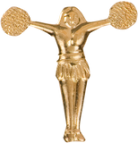 Chenille Gold Metal Lapel Letter Insignia Pins | 48 STYLES