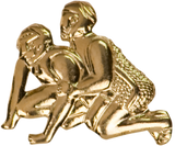 Chenille Gold Metal Lapel Letter Insignia Pins | 48 STYLES