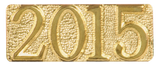 Chenille Gold Metal Lapel Letter Insignia Pins | 48 STYLES