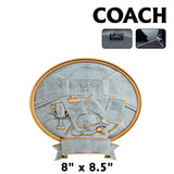 Legend Series Silver and Gold Oval Sport Resin Plates  | 2 SIZES