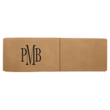 Customizable Leatherette Double Pen Holder Case | 7 COLORS
