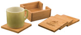 Bamboo Square 6-Coaster Set