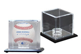 Mirrored Display Cases for Baseball