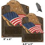Legends of Fame Series Antique Gold Resin Plate Plaques  | 2 SIZES | 45 STYLES