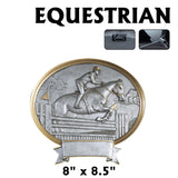 Legend Series Silver and Gold Oval Sport Resin Plates  | 2 SIZES