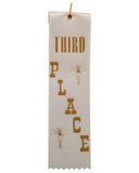 3rd Place - 2" x 8" Event Award Ribbons with Card on Back