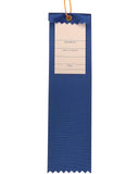 2" x 8" Field Day Event Ribbons with card on back | 1st 2nd 3rd PLACE