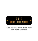 Fantasy Football League Cherry Finish League Champions Perpetual Plaques