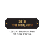 Fantasy Football League Cherry Finish League Champions Perpetual Plaques