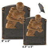 Legends of Fame Series Antique Gold Resin Plate Plaques  | 2 SIZES | 45 STYLES