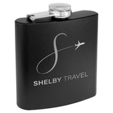 Powder Coated Stainless Steel 6 oz. Flask | 13 COLORS