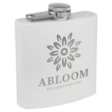 Powder Coated Stainless Steel 6 oz. Flask | 13 COLORS