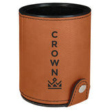 Customizable Leatherette Dice Cup Sets | 7 COLORS