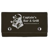 Customizable Leatherette Playing Cards and Dice set | 10 COLORS