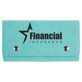 Customizable Leatherette Playing Cards and Dice set | 10 COLORS