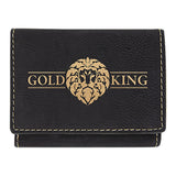 Customizable Leatherette Trifold 7 Slot Wallet | 7 COLORS