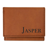 Customizable Leatherette Trifold 7 Slot Wallet | 7 COLORS