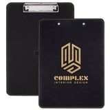 Customizable Leatherette 9" x 12-1/2" Clipboards | 5 COLORS