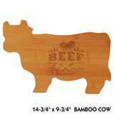 All Natural Bamboo Cutting Boards | 4 SHAPES