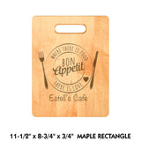 Customizable American Maple Cutting Board | 4 SIZES