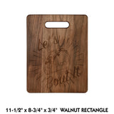 Customizable American Walnut Cutting Board | 4 SIZES