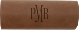 Customizable Leatherette Eye Glasses Holder Case | 6 COLORS