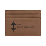 Customizable Leatherette Clip On 2 Slot Wallet | 7 COLORS